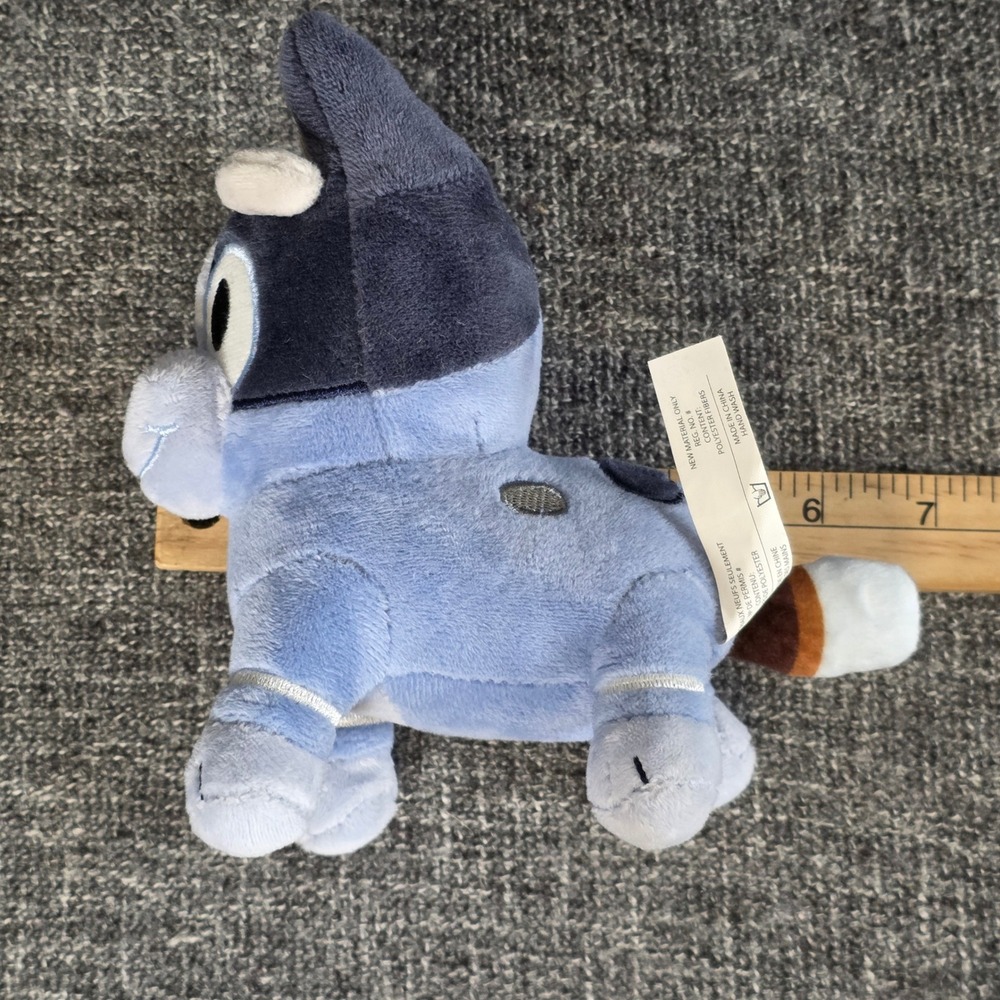 Moose Bluey and Friends Socks Puppy Mini Plush 6 inch Stuffed Animal Toy - Picture 5 of 6